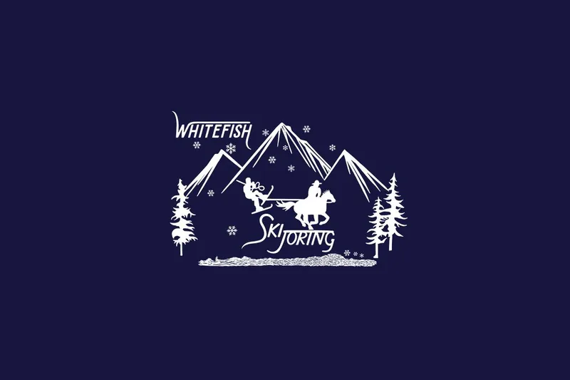 Whitefish Skijoring logo