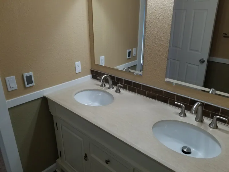 A specialised vanity, by Built Right in Montana