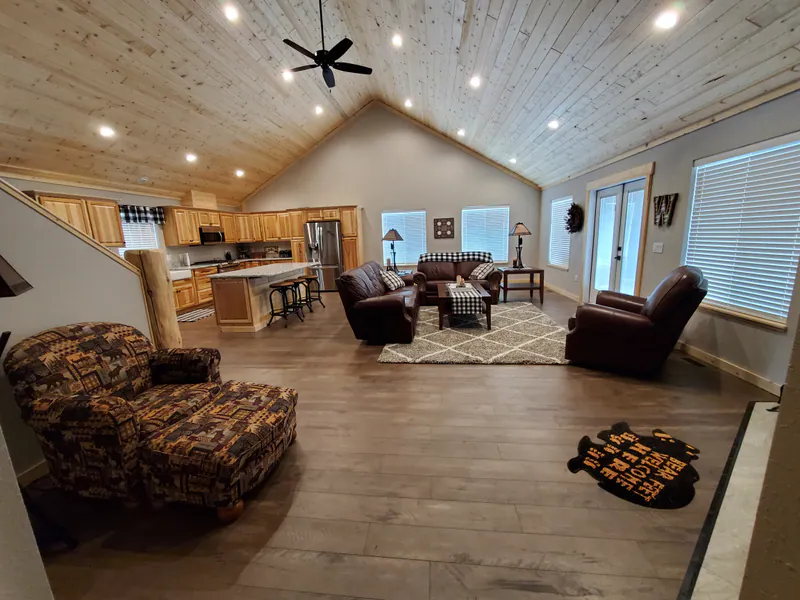 Glacier retreat open concept, Glacier Park Retreat by Built Right in Montana