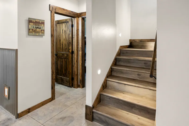 Beautiful wood trim, Montana Lakefront Luxury Retreat by Built Right in Montana