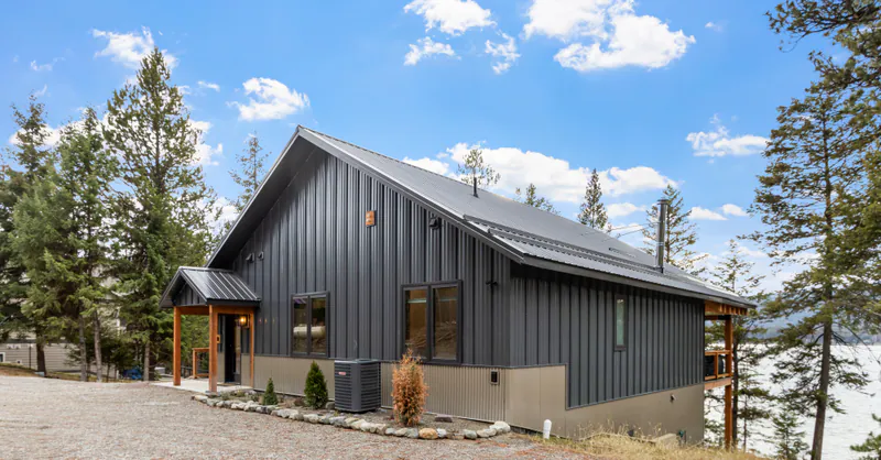 Fire resistant exterior, Montana Lakefront Luxury Retreat by Built Right in Montana