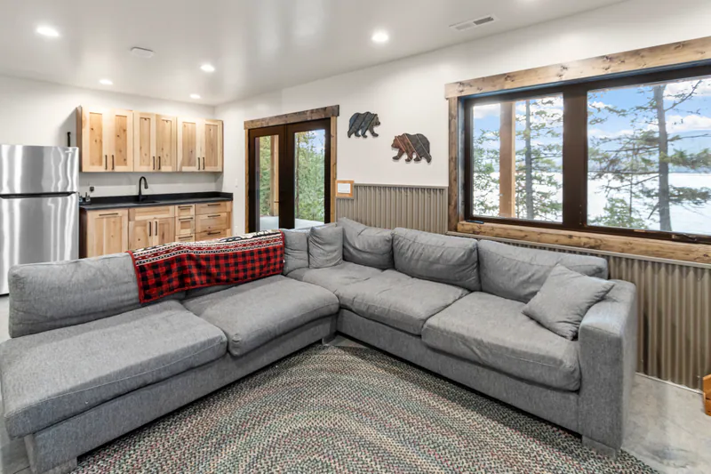 Snow day escape, Montana Lakefront Luxury Retreat by Built Right in Montana