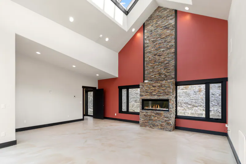 Cozy elegance in a Montana master bedroom, Mountain Modern Living Flathead Montana by Built Right in Montana