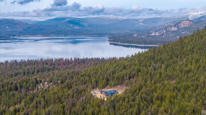 It's Montana, no neighbors, Mountain Modern Living Flathead Montana by Built Right in Montana