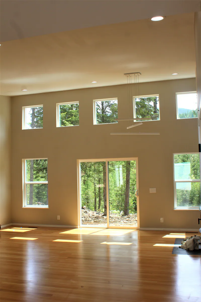 Transom windows, Secluded Flathead Montana Luxury by Built Right in Montana